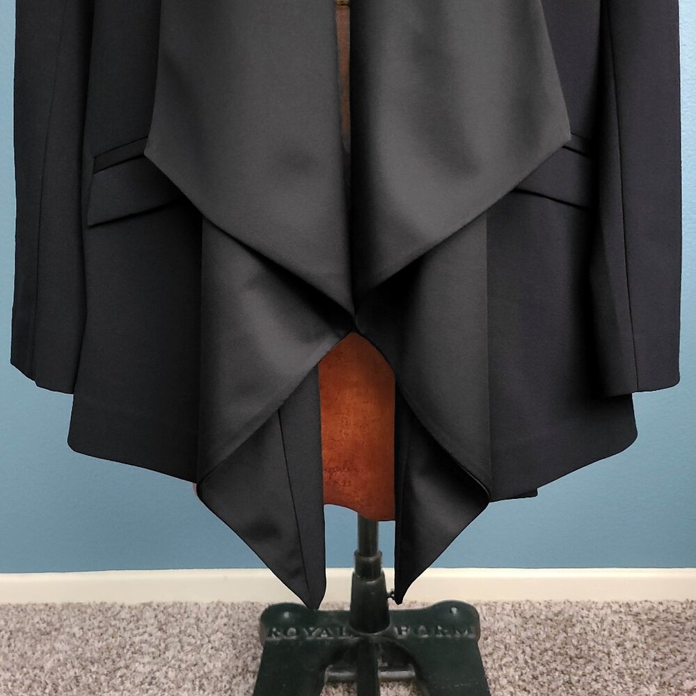 LANE BRYANT ~ Tailored Stretch Drape Front Blazer Jacket ~ NWT Sizes 18 + 22 - Picture 5 of 15
